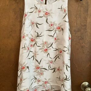 Floral Sleeveless Blouse